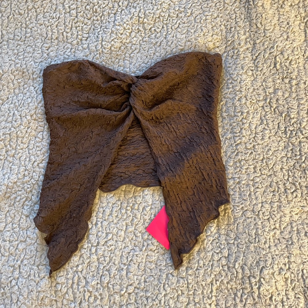 shein butterfly cut top